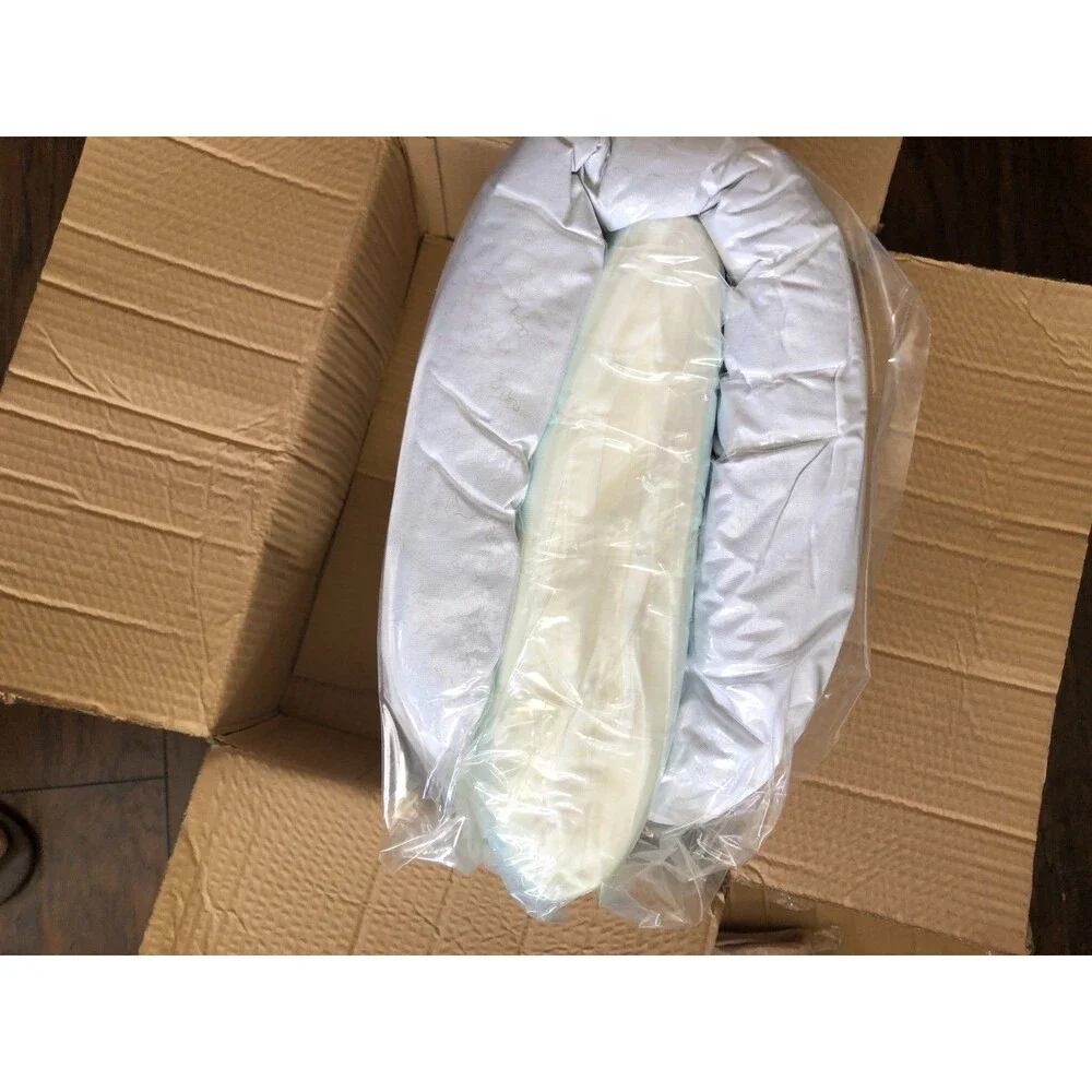 Bark Cooling Gel Memory Foam Bolster Dog Bed Sand or Black New in Box 24x16x8